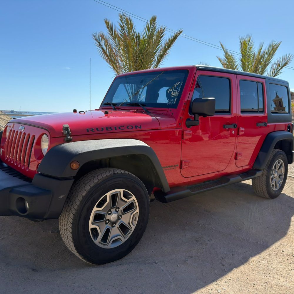 JEEP WRANGLER RUBICON 2014 – 2.8 DIESEL / 5 PASAJEROS / 4X4